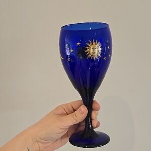 Vintage Libbey Celestial Tumblers Glass